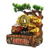 Imagen de Fuente de agua Moneda con Bonsai y cuencos de la fortuna