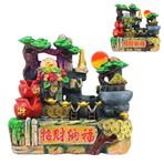 Imagen de Fuente de agua Monedas y cuencos de la abundancia con bola con luz