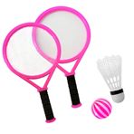 Imagen de Raquetas-membrana red-de playa con pelota-40X24cm. - 2 color