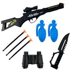 Imagen de Escopeta lanza dardos-con cuchillo y accesorios-blister57X25