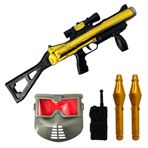 Imagen de Escopeta con mascara proteccion-blister 57X28,5cm