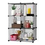 Imagen de Organizador de 6 cubos rejilla metal