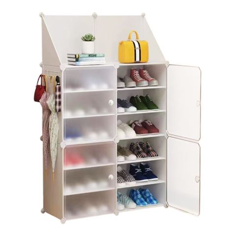 Imagen de Zapatera Organizador de Calzado 24 pares Puertas Estante