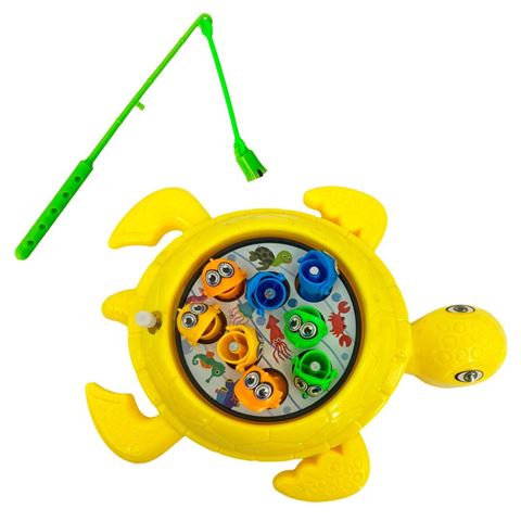 Imagen de Juego de pesca-Tortuga- en blister 16X11cm-3 colores