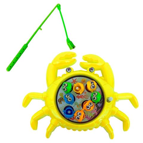 Imagen de Juego de pesca-Cangrejo- en blister 16X11cm-3 colores