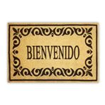 Imagen de Alfombra bienvenido 40X60cm. color arena