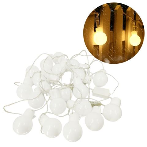 Imagen de Luces led de navidad  bolitas led 4,8 metros
