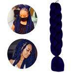 Imagen de Aplique de pelo sintetico trenzado-color A28- 60cm
