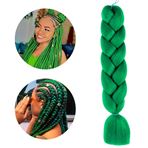 Imagen de Aplique de pelo sintetico trenzado-color A24- 60cm