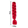 Imagen de Aplique de pelo sintetico trenzado-color A12 - 60cm