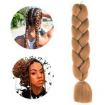 Imagen de Aplique de pelo sintetico trenzado-color 27# - 60cm