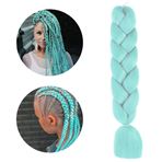 Imagen de Aplique de pelo sintetico trenzado-color A25- 60cm