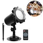 Imagen de Proyector led con imágenes y control remoto navidad