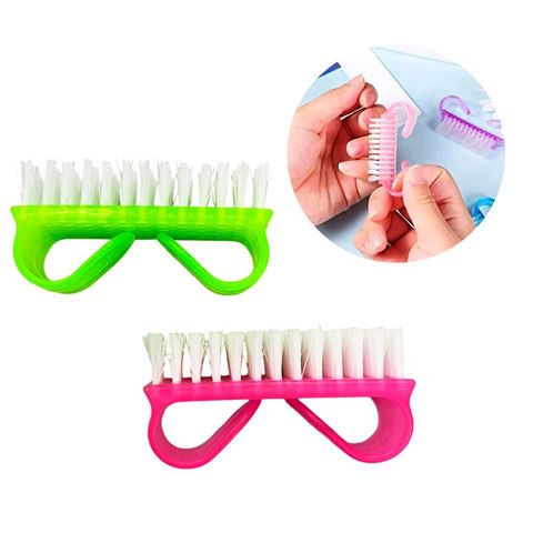 Imagen de Cepillos plasticos para uñas x 2pc-7x4x2cm.