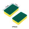 Imagen de Esponjas de limpieza por 2 pc en bolsa-11x7x3cm