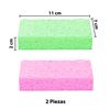 Imagen de Esponjas de limpieza porosas x 2pc-en bolsa 11x7x2cm.