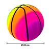 Imagen de Pelota de  goma colores flúo