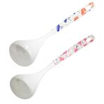 Imagen de Cucharon de melamina Mango estampado - Diseños Surtidos