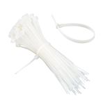 Imagen de Precintos plásticos blancos100 unidades