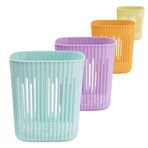 Imagen de Cesto calado plástico rectangular 13cmx12cm