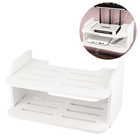 Imagen de Repisa-organizador para canalera-modem