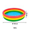 Imagen de Piscina inflable  multicolor 3 aros piso blando