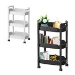Imagen de Carrito Organizador Con Ruedas Multiuso 3 estantes