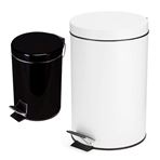 Imagen de Papelera Metálica Color Mate Con Pedal 12 Litros