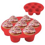 Imagen de Molde de silicona  cupcake para freidora de aire