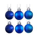 Imagen de Bola esfera de navidad 6 unidades