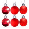 Imagen de Bola esfera de navidad 6 unidades