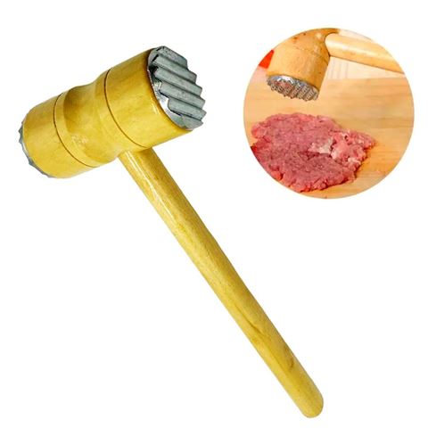 Imagen de Martillo tiernizador de madera y metal para cocina