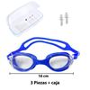 Imagen de Lentes de natacion en estuche-18x5,5cm.- 5 colores