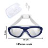 Imagen de Lentes de natacion en estuche-18x8cm.- 4 colores