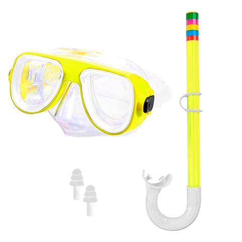 Imagen de Mascara de natacion con snorkel en blister- 33x11cm. 6 color