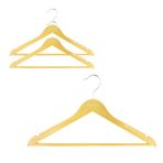 Imagen de Set de Perchas plásticas con gancho de metal 3 unidades