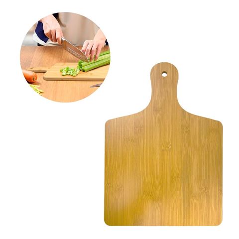 Imagen de Tabla mdf para picar rectangular con mango
