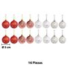 Imagen de Bola esfera de navidad 16 unidades