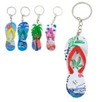 Imagen de Llavero chinela C/U 8x3cm.-6 diseños