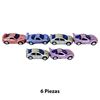 Imagen de Autos  x 6 pc. en blister burbuja-32x12cm.