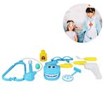 Imagen de Set de doctor con dentadura en bolsa-24x19cm. Celeste