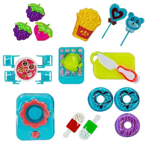 Imagen de Cocina juguete accesorios-anafe en blister - 43x31cm.