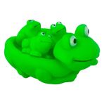 Imagen de Ranas familia en red- 14x10cm.