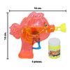 Imagen de Burbujero pez transparente en blister 14x14cm. 3 colores