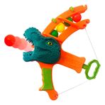Imagen de Arco lanza bolas -dinosaurio- en bolsa 24x25cm.