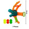 Imagen de Arco lanza bolas -dinosaurio- en bolsa 24x25cm.