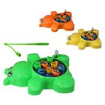 Imagen de Juego de pesca a cuerda-hipopotamo- 13x10cm.