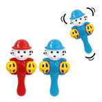 Imagen de Sonajero perrito sombrero 2 pc.  - Surtidos