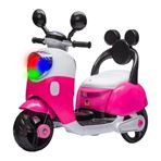 Imagen de Moto batería recargable  orejas 3 ruedas luz sonido