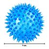 Imagen de Pelota con luz pinchitos C/u - 7cm. 4 colores